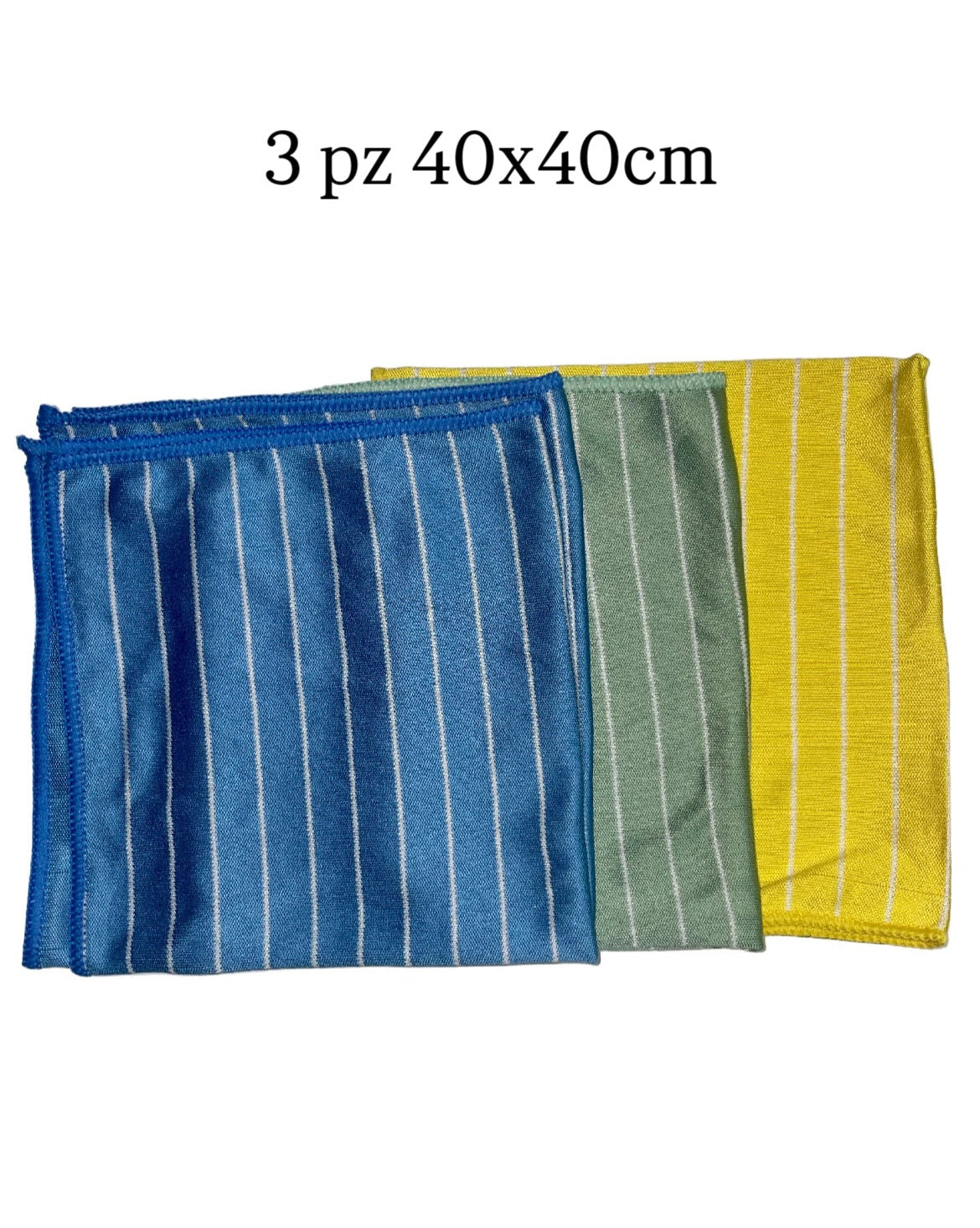 SET 5 PANNI BAMBOO CON BORSA