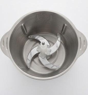 Tritatutto Elettrico Multifunzione a 4 Lame in Acciaio 300W 2 Velocità Cucina Moderna e Pratico 3L