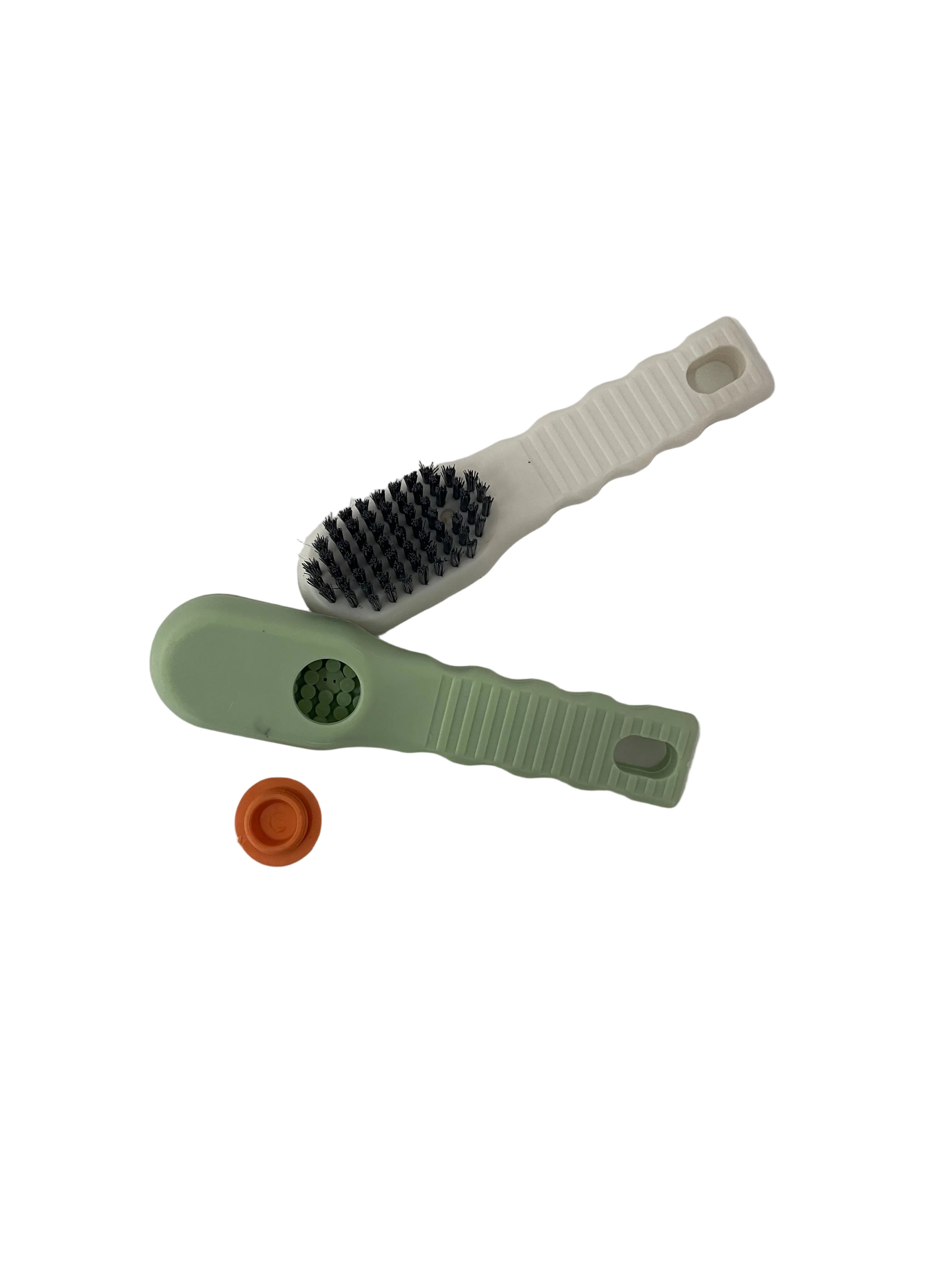 spazzola con contenitore liquidi