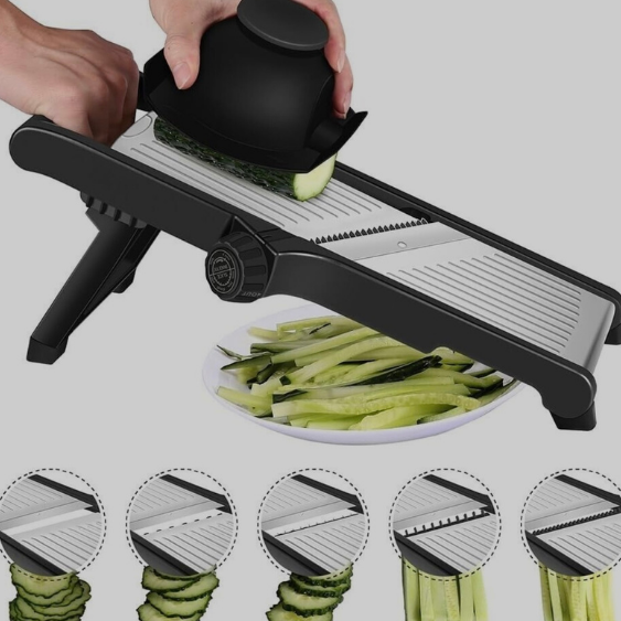 Mandolina in acciaio professionale
