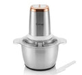 Tritatutto Elettrico Multifunzione a 4 Lame in Acciaio 300W 2 Velocità Cucina Moderna e Pratico 3L
