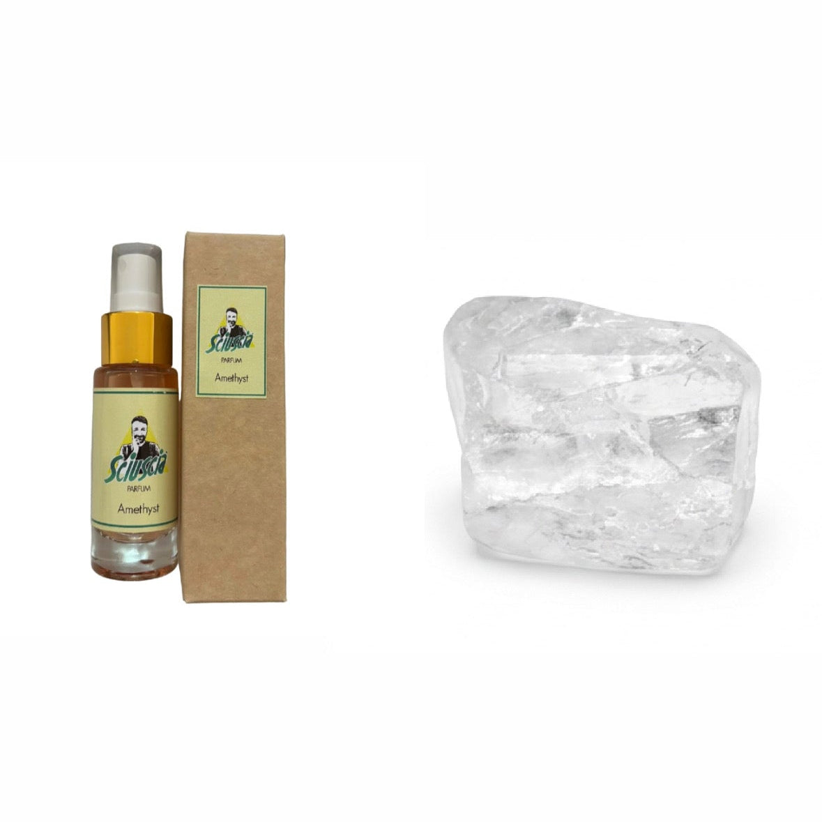 Pietra di potassio 200gr + profumo equivalente di nicchia in regalo