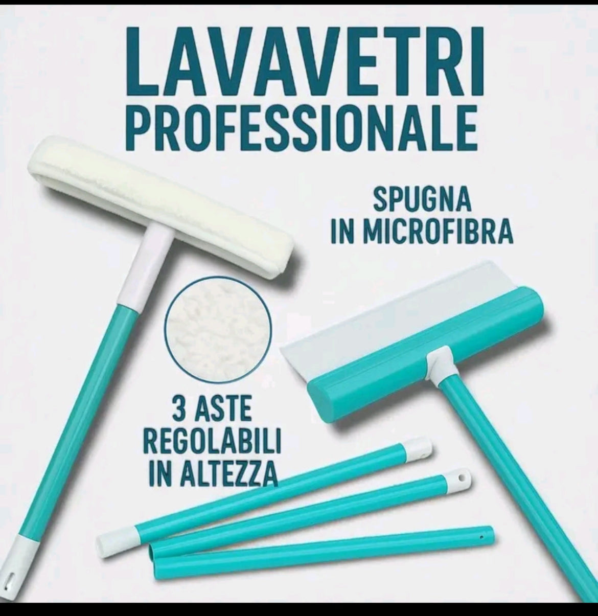 Lavavetro con tergivetro piccolo