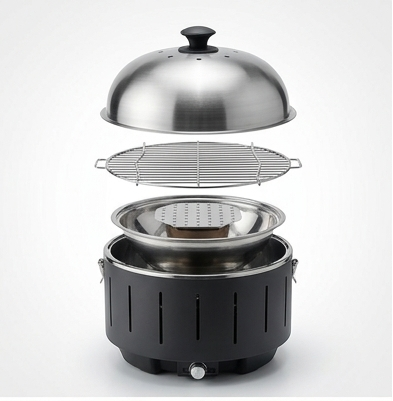 Barbecue con attacco usb e batterie
