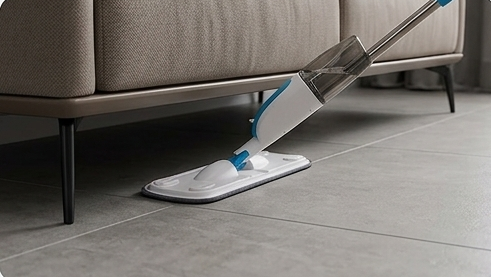 MOP SPRAY  INCLUSO DI UNA MICROFIBRA E PANNO BAMBOO