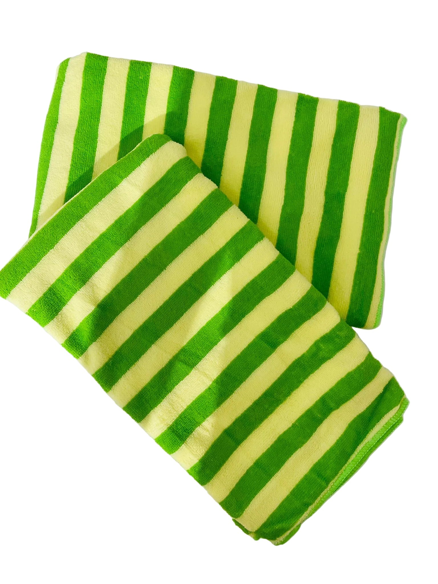 set 2 pezzi  panno in fibra naturale di bambù 62x128cm