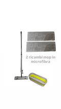 mop con pattina in microfibra