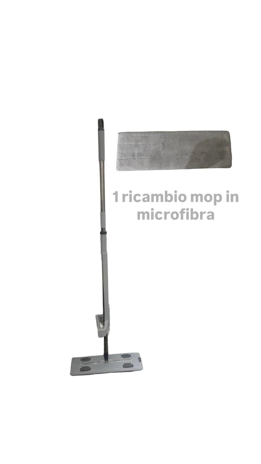 mop con pattina in microfibra