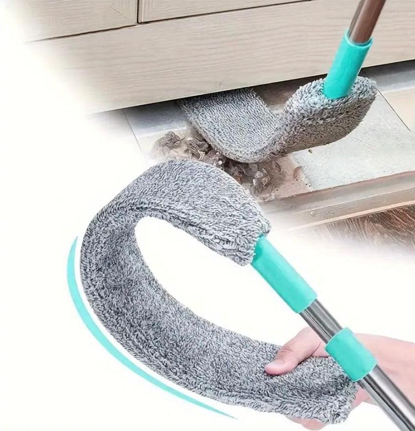 Pattina Flex Pro – Pulisci Polvere Estensibile per Casa – Scopa Flessibile con Microfibra e Ricambio Incluso