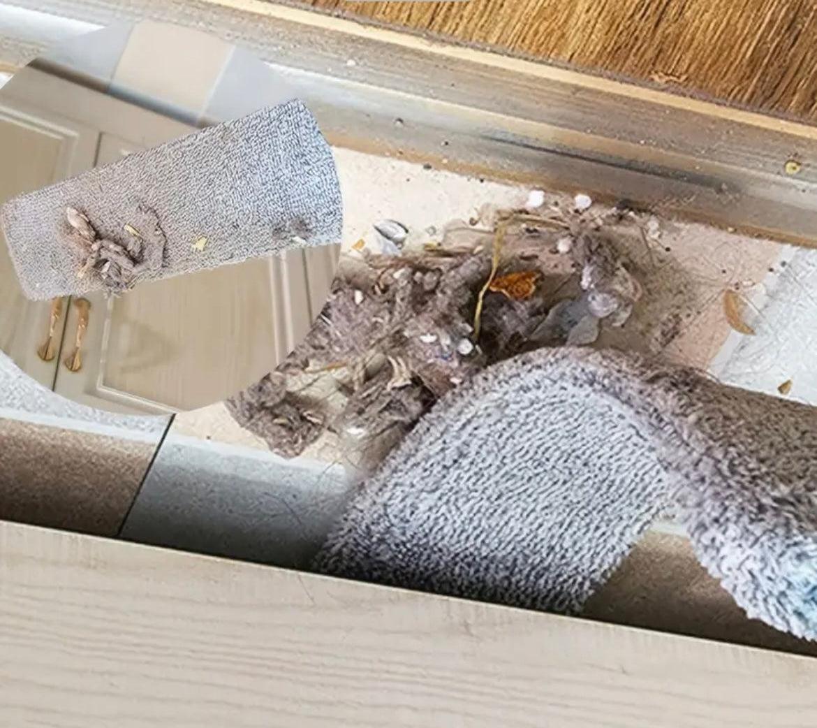 Pattina Flex Pro – Pulisci Polvere Estensibile per Casa – Scopa Flessibile con Microfibra e Ricambio Incluso